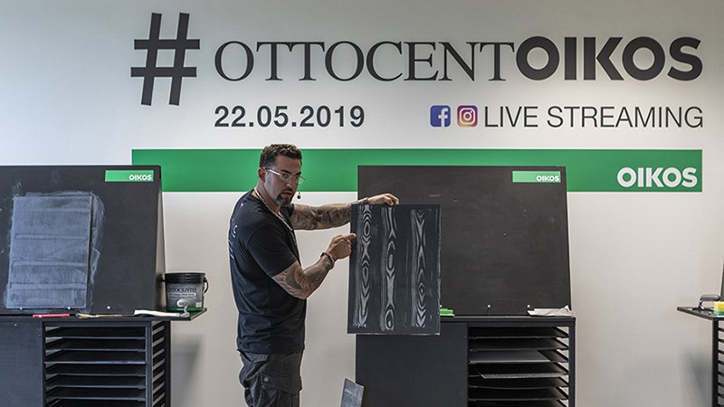 Oikos, Gian Carlo Sagasti y los maestros decoradores en una transmisión en directo: un éxito mundial para #OttocentOikos